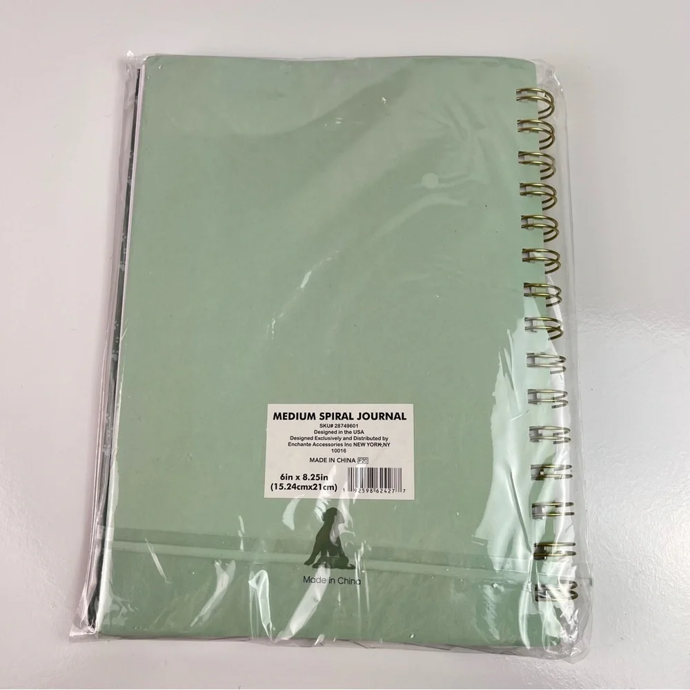 Only My Dog Understands Me Spiral Journal Notebook Lined Pages 6”x 8.25”